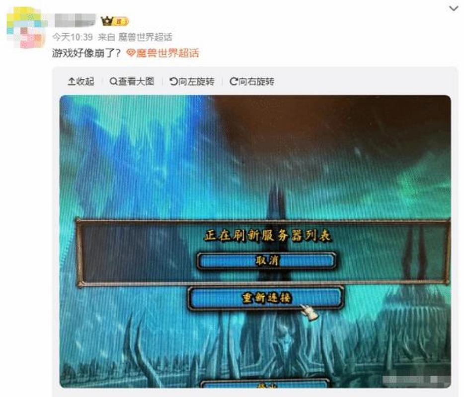 《魔兽世界发布网服务器异常原因深度剖析》
